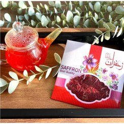 تصویر زعفران یک گرمی زعفران سرگل شکسته