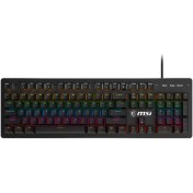 تصویر کیبورد مکانیکال گیمینگ ام اس آی مدل FORGE GK300 