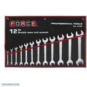 تصویر آچار دو سر تخت فورس مدل F5128P ۱۲ عددی 