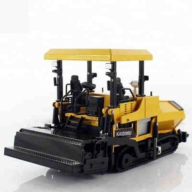 تصویر ماکت فینیشر Asphalt paver Construction Truck 2018 Model 1-40 KDW 