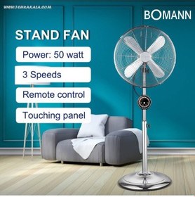 تصویر پنکه استیل بومن مدل SF6600SS Steel bowman fan model SF6600SS