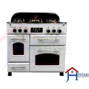 تصویر اجاق گاز تکنو ۵ شعله طرح فر 