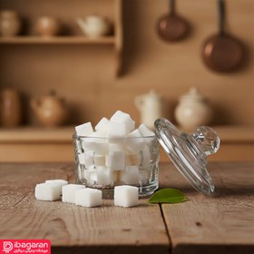 تصویر قندان حصیری شکلات خوری و قندان حصیری