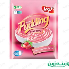 تصویر پودینگ توت فرنگی فوری کوپا | دسر میوه‌ای کودکان 