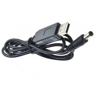 تصویر کابل USB افزاینده ولتاژ ۵ به ۹/۱۲ ولت DC 