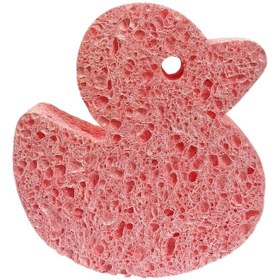 تصویر لیف حمام کودک کارامل طرح جوجه کد 02 