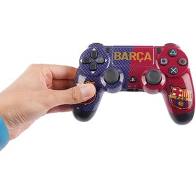 تصویر دسته بی سیم SONY PlayStation 4 DualShock 4 High Copy طرح Barcelona SONY PLAYSTATION 4 DUALSHOCK 4 HIGH COPY BARCELONA WIRELESS CONTROLLER