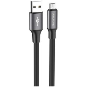 تصویر کابل تبدیل USB به MICROUSB بروفون مدل BX82 طول 1 متر 