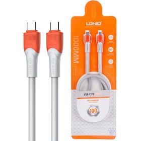 تصویر کابل تبدیل فست شارژ Ldnio LC601C Type-C to Type-C PD 100W 1m Ldnio LC601C Type-C to Type-C PD 100W 1m Fast Charging Cable