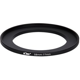 تصویر آداپتور افزایشی فیلتر کی وی مدل 58mm-77mm 