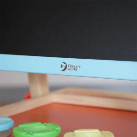 تصویر تخته سیاه و سفید Multi functional Easel classic world کد 53887 