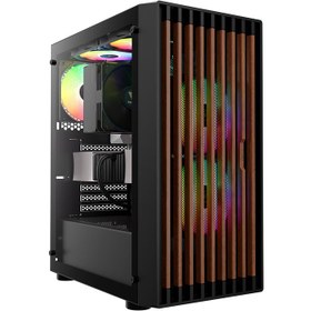 تصویر کیس کامپیوتر گیم دیاس مدل AURA GC4 Gamdias AURA GC4 RGB Mid-tower Computer Case