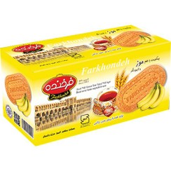 تصویر بیسکویت فرخنده با طعم موز ۹۰۰ گرم 