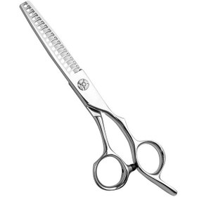 تصویر ست دو عددی قیچی آرایشگری ریزرلاین کات و کوتاهی/پیتاژ 6 اینچ Razorline AK23J & AK23T hair scissors 