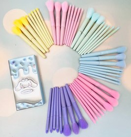 تصویر براش ۸ تکه پاستیلی مینی - سبز 