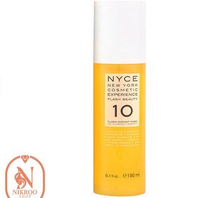 تصویر ماسک مو 10 کاره بدون آبکشی NYCE اصل ایتالیا مدل FLASH BEAUTY INSTANT MASK 