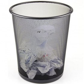 تصویر سطل اداری توری فلز بزرگ ا rubbish- Bucket-Metal mesh rubbish- Bucket-Metal mesh