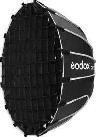 تصویر Godox QR-P60T 23.6 اینچ سافت باکس سهموی با انتشار سریع برای Godox SL60II SL150III FV150II AD300PRO AD400PRO AD600BM SZ300R VL300 UL150II ML60 دیگر Bowen Mount Studio Flash - ارسال 20 روز کاری Godox QR-P60T 23.6" Quick Release Parabolic Softbox for Godox SL60II SL150III FV150II AD300PRO AD400PRO AD600BM SZ300R VL300 UL150II ML60 Other Bowen Mount Studio Flash Speedlite