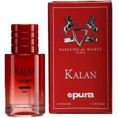 تصویر عطر مردانه پورا رایحه Kalan de marly حجم 35 میل 