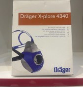 تصویر ماسک نیم صورت دراگر ۴۳۴۰ Drager ا Drager-4340 Drager-4340