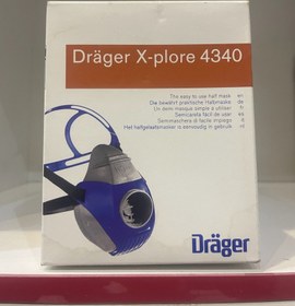 تصویر ماسک نیم صورت دراگر ۴۳۴۰ Drager Drager-4340