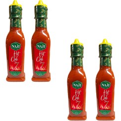 تصویر سس تند فلفل قرمز ناجی - 200 گرم بسته 4 عددی سس تند فلفل قرمز ناجی - 200 گرم بسته 4 عددی