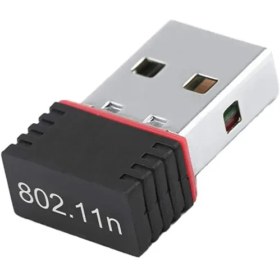 تصویر کارت شبکه بی سیم USB مدل WIFI 802.11 