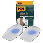 تصویر پد خار پاشنه سیلیکونی HM سایز مدیوم HM silicon heel pad