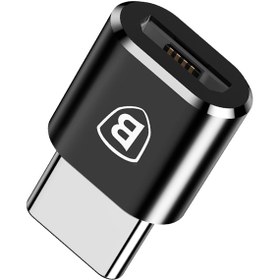 تصویر تبدیل Baseus Mini CATOTG-01 OTG Type-C Baseus Mini CATOTG-01 OTG USB To Type-C Adapter