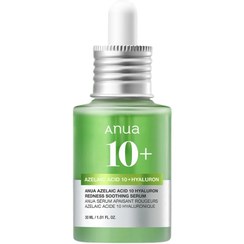 تصویر سرم آزلائیک اسید 10% و هیالورون آنوا Anua Azelaic Acid 10 Hyaluronic Soothing Serum30ml