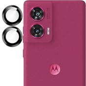 تصویر محافظ لنز دوربین فلزی مسیر مدل Ring Mtl مناسب برای گوشی موبایل موتورولا Edge 50 Fusion 