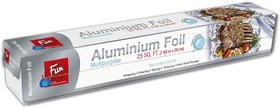 تصویر رول فویل آلومینیومی ضروری برای بسته بندی غذا 25 فوت مربع - ارسال 20 روز کاری Fun Indispensable Aluminium Foil Roll For Food Wrap 25 Sqft