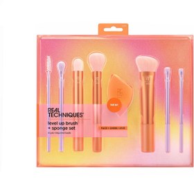 تصویر ست براش ۷ عددی+پد ریا تکنیک اورجینال 