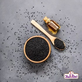 تصویر سیاهدانه هندی اصل 250 گرمی اعتماد تمیز اعلا(سیاه دانه) 