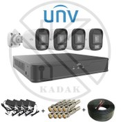 تصویر پکیج 4 کانال 2 مگ یونیویو 4 Chanel 2MP uniview