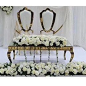 تصویر میز کوئین جلو مبلی 