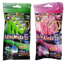 تصویر ژیلت ادلر الدا مدل 5 Blade بسته 4 عددی 