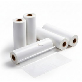 تصویر نایلون کشاورزی شفاف با ضخامت ۱۷ تا ۲۰ میکرون و عرض ۱۱۰ سانتیمتر Transparent Agricultural Plastic Film with a thickness of 17 to 20 microns and a width of 110 cm