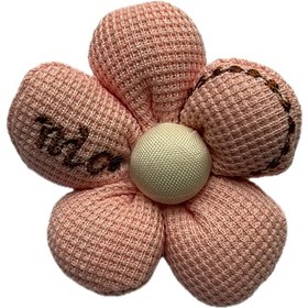 تصویر تکه دوزی طرح گل رنگی 