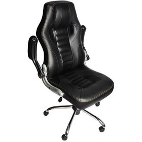 تصویر صندلی گیمینگ مشکی میزیمو مدل PS4 4R 