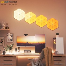 تصویر پنل روشنایی مثلثی هوشمند 15 تکه / 18 تکه / 21 تکه نانولیف Nanoleaf Shapes Triangles Starter Kit (15 / 18 / 21 Panels) 