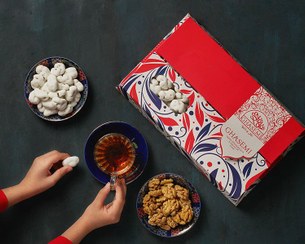 تصویر نقل گردویی وانیلی 