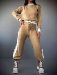 تصویر ست بافت بغل خط برند AX کد 107 