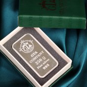 تصویر شمش نقره ۲۵۰ گرمی عیار ۹۹۵ شرکت GTA 