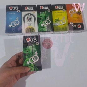 تصویر کاندوم کلاسیک اورز مدل Delay Plus بسته 12تایی | Ours Delay Plus Condom 