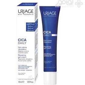 تصویر ژل کرم ترمیم کننده اوریاژ مدل CICA DAILY حجم 40 میل URIAGE CICA DAILY REPAIRING GEL-CREAM 40ML