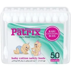 تصویر گوش پاک‌کن کودک 50 عددی پاتریکس Patrix baby ear cleaner 50 pcs