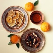 تصویر میوه خشک نارنگی اسلایس 