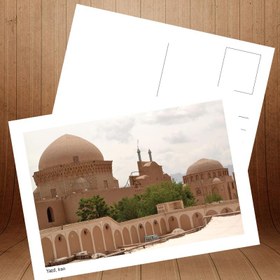 تصویر کارت پستال شهر سنتی یزد کد 3427 