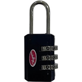 تصویر قفل رمزی چمدان المپیا یو.اس.ای رنگ مشکی Olympia U.S.A 